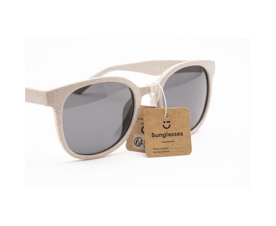 Eco Wheatstraw lunettes de soleil paille de blé Naturel -  308842