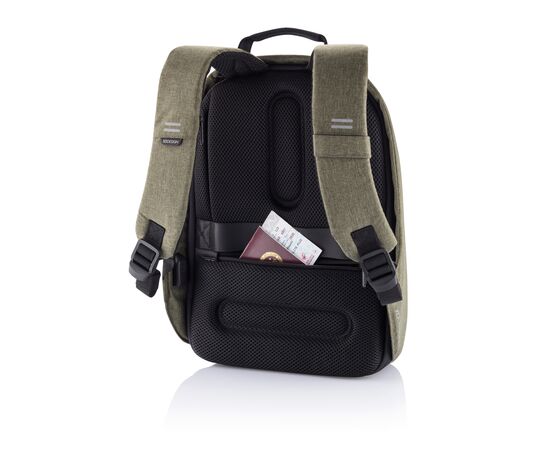 Bobby Hero Small, Anti-theft backpack Green, Black - XD Design P705.707