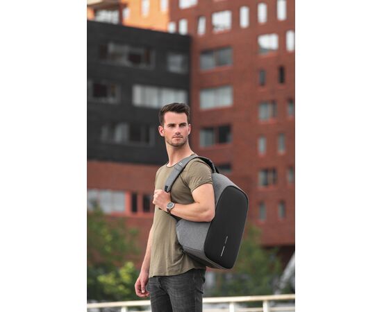 Bobby Hero XL, Anti-theft backpack Grey, Grey - XD Design P705.712