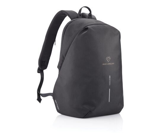 Sac à dos antivol Bobby Soft Noir, Vert - XD Design P705.791 Sac à dos antivol Bobby Soft Noir, Vert - XD Design P705.791