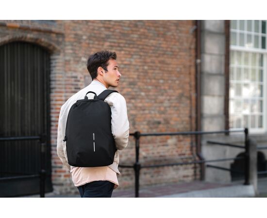 Sac à dos antivol Bobby Soft Noir, Vert - XD Design P705.791 Sac à dos antivol Bobby Soft Noir, Vert - XD Design P705.791