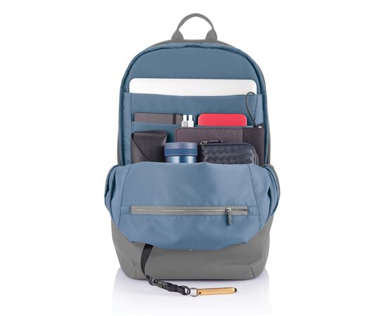 Sac à dos antivol Bobby Soft Gris, Bleu - XD Design P705.792