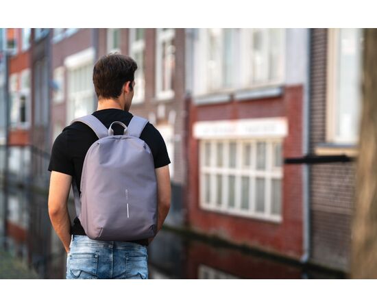 Sac à dos antivol Bobby Soft Gris, Bleu - XD Design P705.792