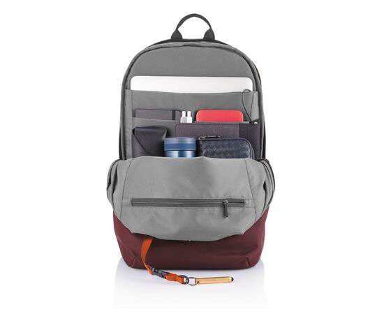 Sac à dos antivol Bobby Soft Rouge, Noir - XD Design P705.794
