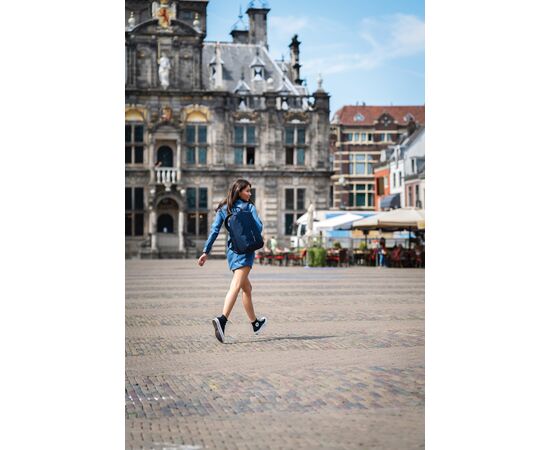 Bobby Soft, anti-diefstal rugzak Donkerblauw, Zwart - XD Design P705.795