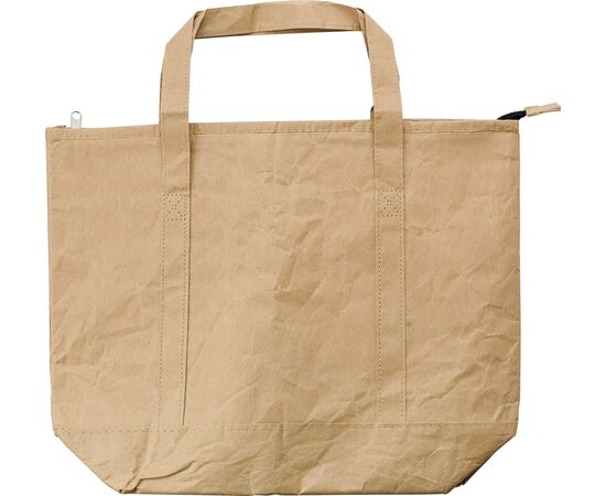Laminated paper (80 gr/m²) cooler shopping bag Oakley Brown -  8263.011