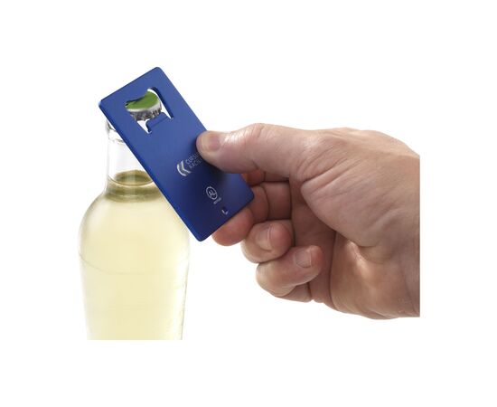 Carta Opener GRS Recycled Alu flesopener Blauw -  101730