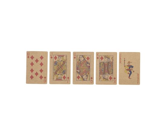 Recycled Playing Cards Single jeu de cartes Bois -  108244