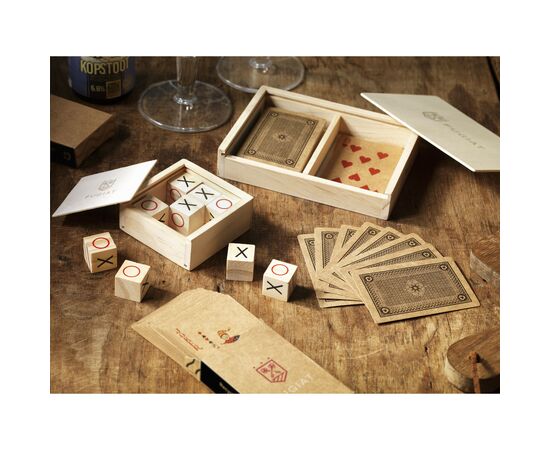 Recycled Playing Cards Single jeu de cartes Bois -  108244