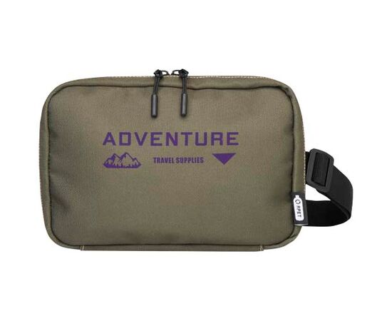 Roam GRS recycled modular toiletry bag Green - Unbranded 12071661