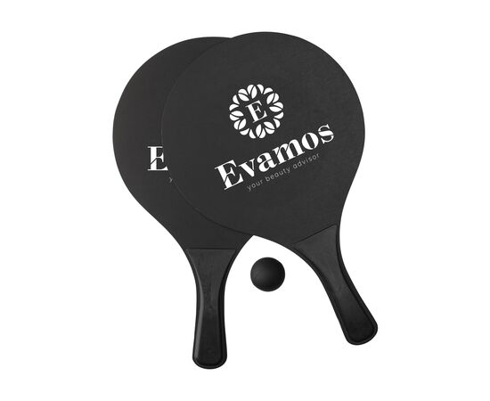 BeachTennis strandspel Zwart, Zwart -  484497