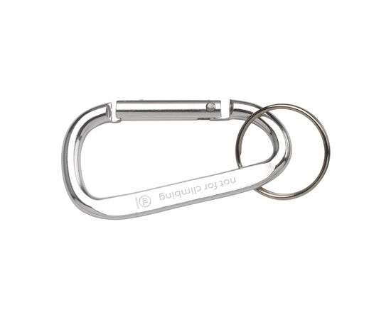 Carabiner GRS Recycled Alu Silver -  242401
