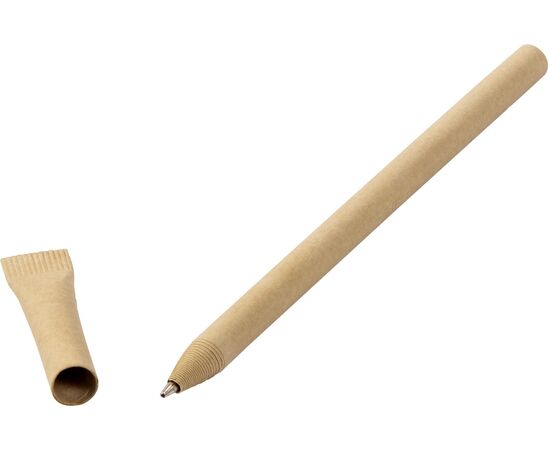 Stylo bille en carton recyclé Madalena Brun -  8989.011