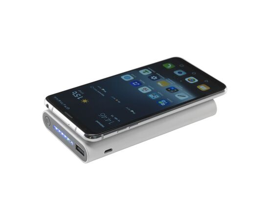 Wireless RCS r-ABS Powerbank 8000 kabelloses Ladegerät Weiß -  060410