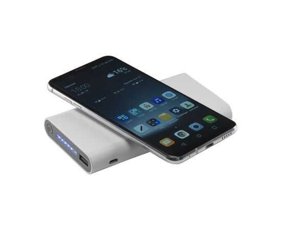 Wireless RCS r-ABS Powerbank 8000 kabelloses Ladegerät Weiß -  060410
