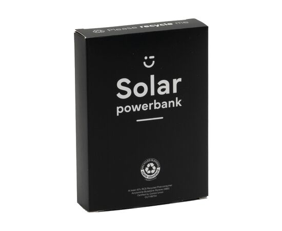 Solar RCS Powerbank 4000 power charger Black -  075498