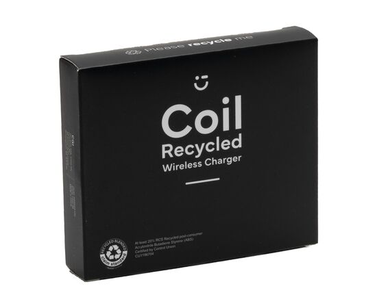 Coil RCS Recycled Wireless Charger kabelloses Ladegerät Weiß -  144210