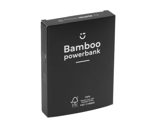 Bamboo 4000 Powerbank externe oplader Bamboe -  645844