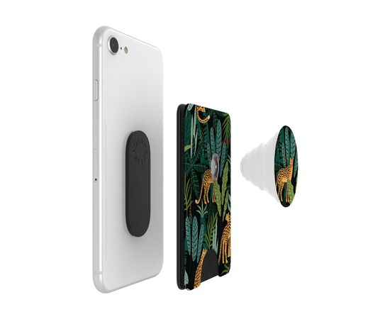 PopSockets® PopWallet+ Kartenhalter mit PopGrip Weiß - Popsockets 783010