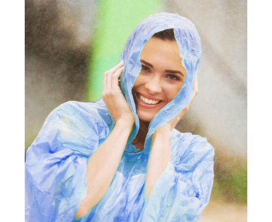 Disposable poncho Transparent - MultiGift 978922