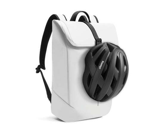 Urban waterbestendige flap-top rugzak Gebroken wit, Zwart - XD Design P706.2613