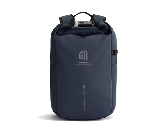 Sac à dos antivol et étanche Urban Bleu marine, Noir - XD Design P706.2825