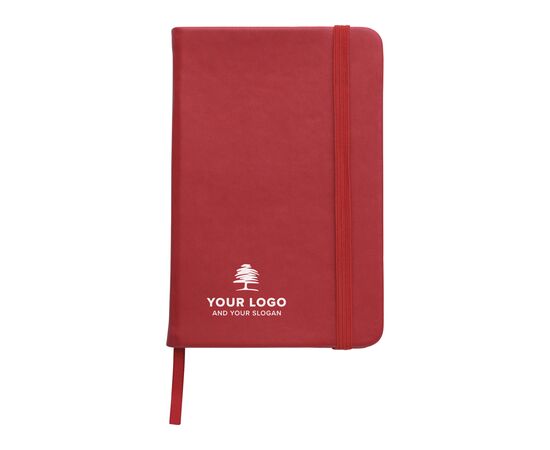 Carnet A5 avec couverture en PU Brigitta Noir -  8251.001