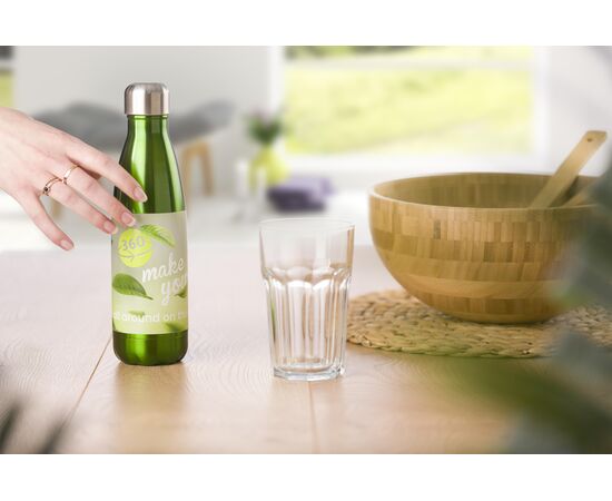 Roestvrijstalen fles Sumatra Blauw -  8528.005