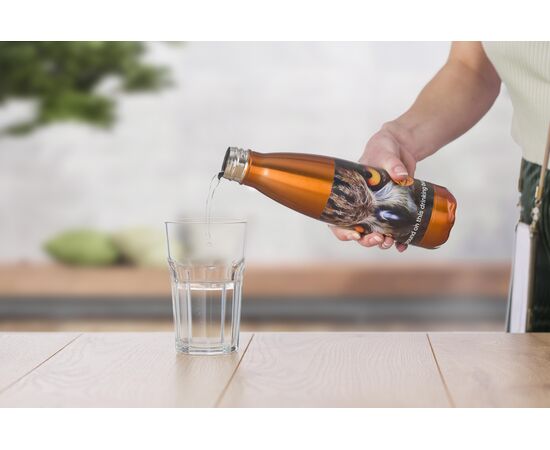 Roestvrijstalen fles Sumatra Blauw -  8528.005