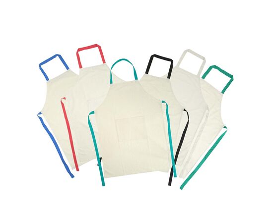 Fairtrade katoenen keukenschort Blauw - multiGift Fairtrade 987704