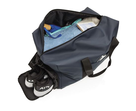 Smooth PU weekendtas PVC-vrij Donkerblauw - XD Collection P707.065