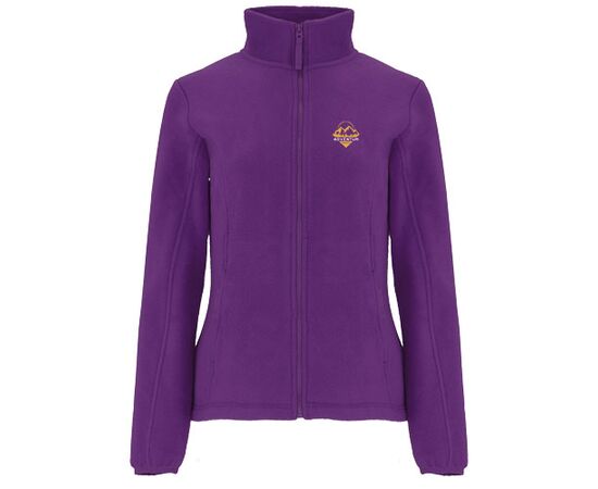 Artic women's full zip fleece jacket Purple - Roly R64134H5