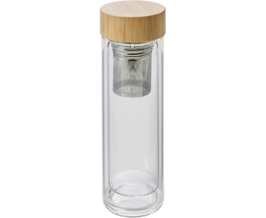 Bouteille isotherme de 420 ml en verre Vicente Brun -  9135.011