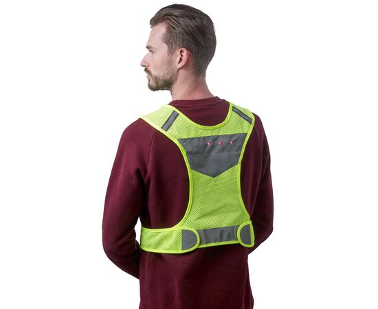 Gilet en maille réfléchissant Minna Jaune -  7911.006