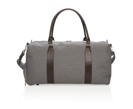 Sac weekend avec port USB A Gris - XD Collection P707.052