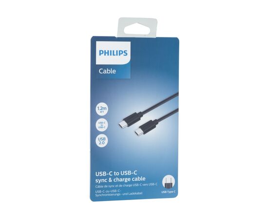 Philips Cable USB-C to USB-C Black - Philips 101398