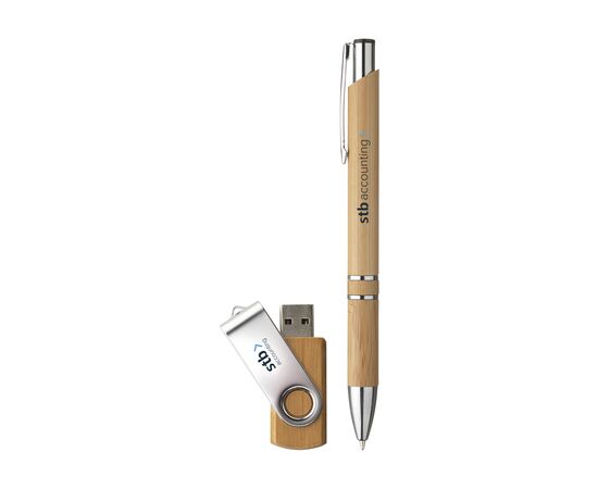 Bamboo Connect Giftset 8 GB Bambou -  196044