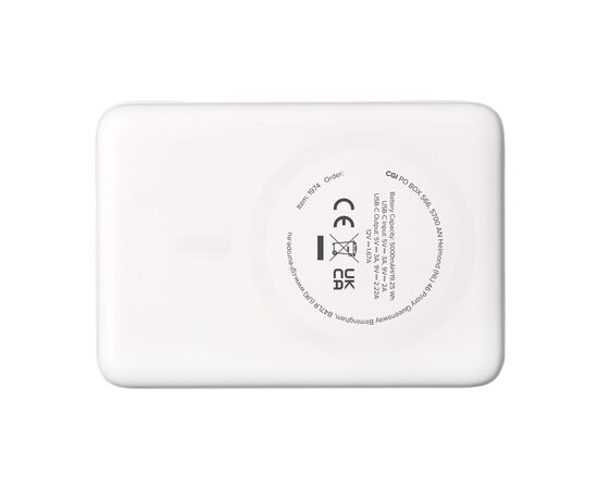 Optima RCS 5000mAh Magnetic Powerbank Blanc -  197410