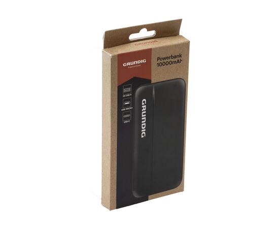 Grundig Powerbank 10000 mAh Noir - Grundig 267398