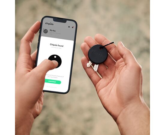 Chipolo POP Tracker Zwart - Chipolo 301298