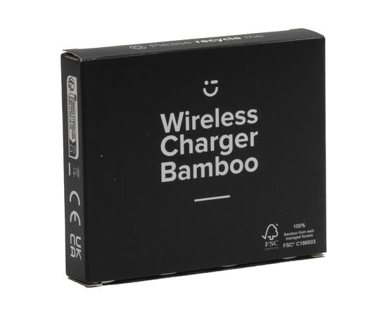 Bamboo Wireless Charger 15W Black -  824798