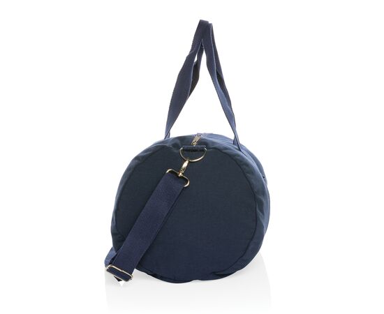 Sac de sport en toile recyclée et non teintée Impact AWARE™ Bleu foncé - XD Collection P707.195