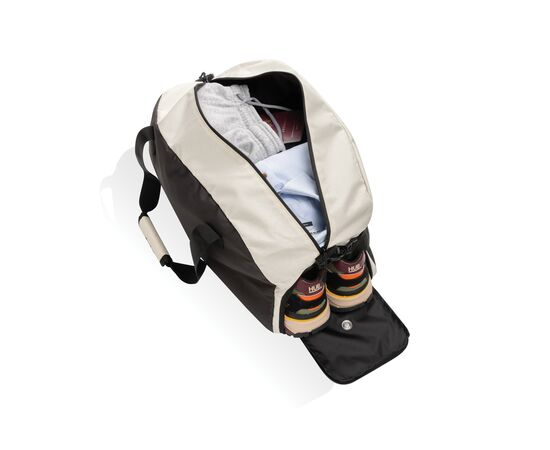 Kazu AWARE™ RPET basic weekend duffel Off white - XD Collection P707.203