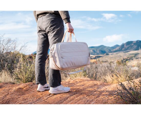 Armond AWARE™ RPET weekend duffel Beige - XD Xclusive P707.242