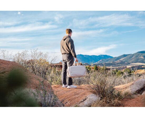 Armond AWARE™ RPET weekend duffel Beige - XD Xclusive P707.242