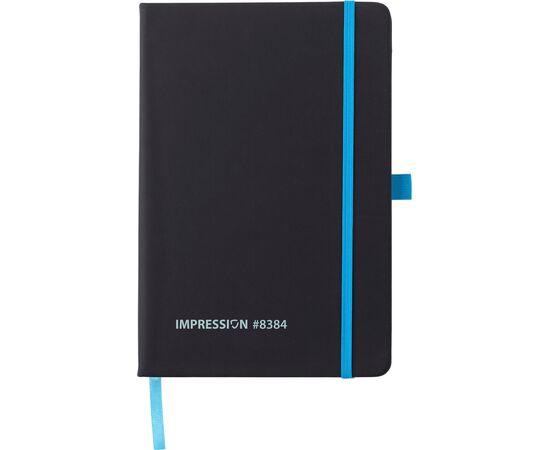 Carnet A5 en PU Charlene Bleu clair -  8384.018