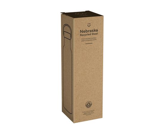 Nebraska RCS Recycled Steel 800 ml single wall Bleu -  268130