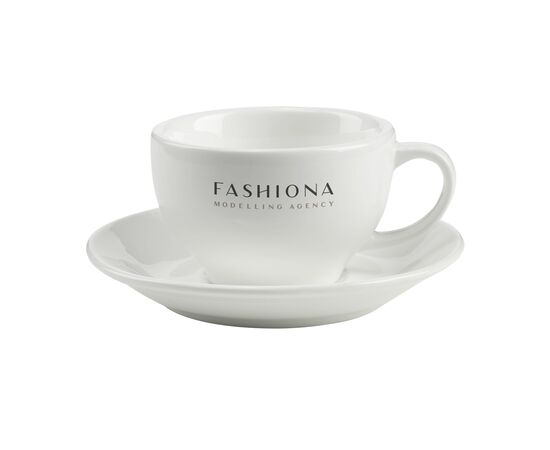 Sienna 210 ml kop en schotel Wit -  332910 Sienna 210 ml kop en schotel Wit -  332910