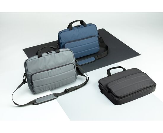 Impact AWARE™ RPET 15.6" laptop bag Black - XD Xclusive P730.041