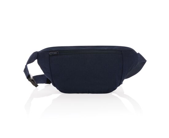 Sac banane en toile recyclée et non teintée Impact AWARE™ Bleu foncé - XD Collection P730.075